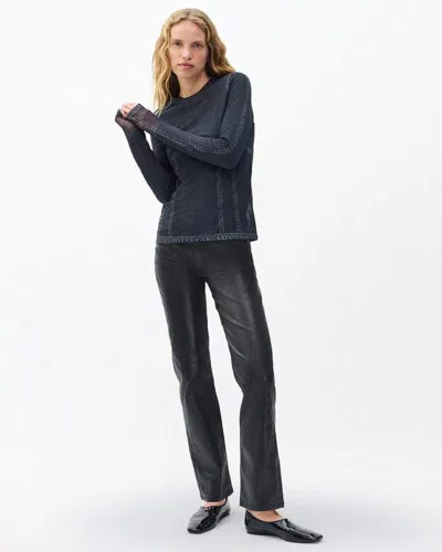 Rag & Bone Harlow Straight Jeans In Gray