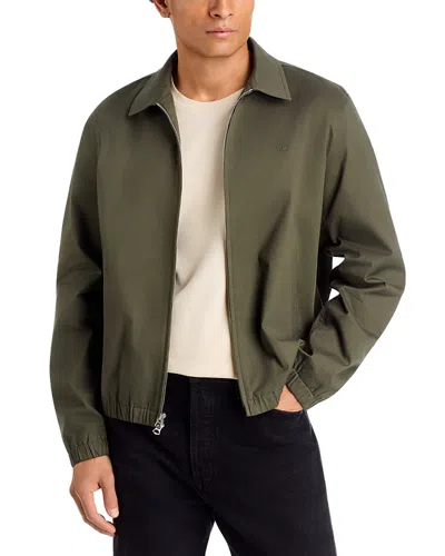 Rag & Bone Harrington Cotton Blend Jacket In Green