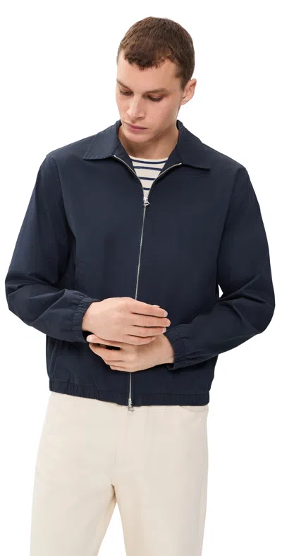 Rag & Bone Harrington Cotton Jacket Sal In Blue
