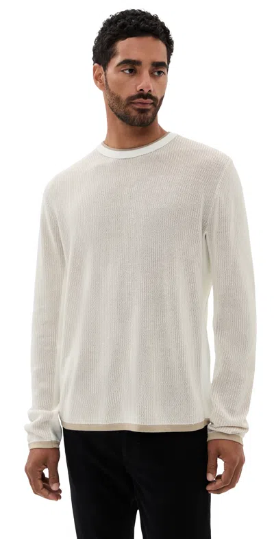 RAG & BONE HARVEY CREW IVORY