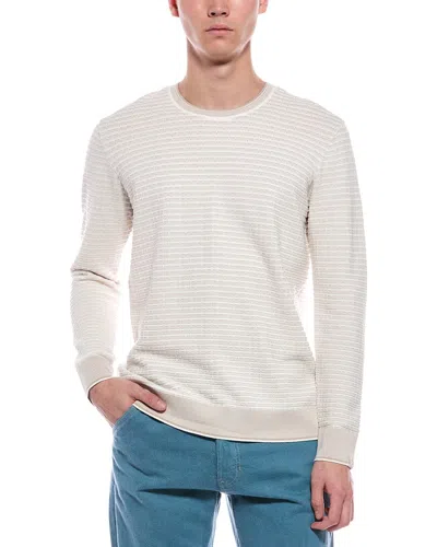 Rag & Bone Harvey Crewneck Sweater In White