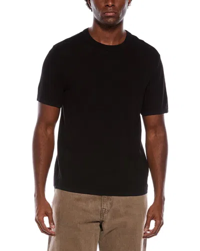 Rag & Bone Harvey Knit Shirt In Black