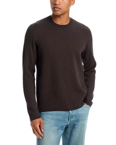 Rag & Bone Harvey Ribbed Crewneck Sweater In Purple