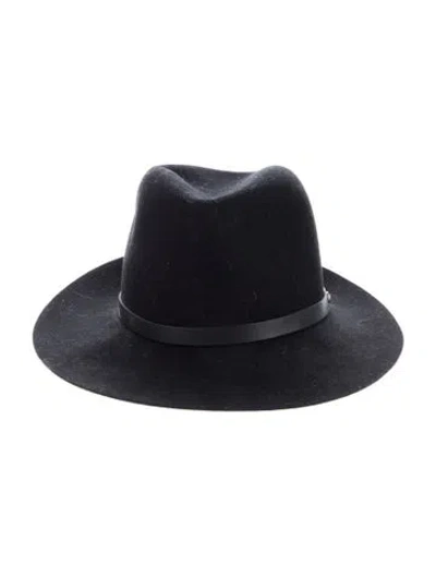 Pre-owned Rag & Bone Hat In Black