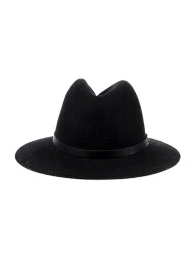 Pre-owned Rag & Bone Hat In Black