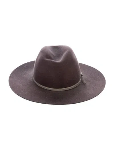 Pre-owned Rag & Bone Hat In Brown