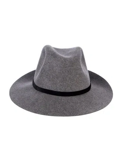 Pre-owned Rag & Bone Hat In Gray