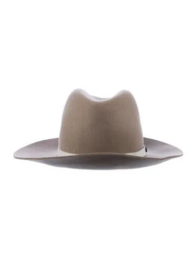 Pre-owned Rag & Bone Hat In Neutrals