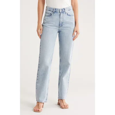 Rag & Bone Hattie Mid Rise Straight Leg Jeans