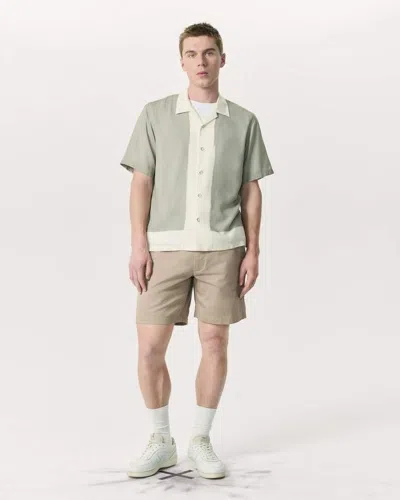 Rag & Bone Haydon Straight Fit Cotton Chino Shorts In Brown