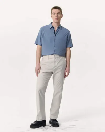 Rag & Bone Haydon Straight Fit Striped Pants In Gray