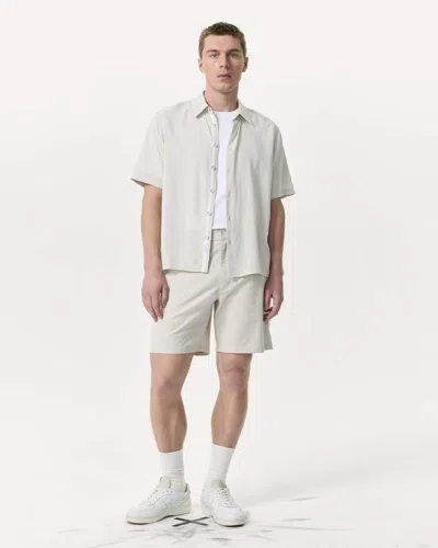 Rag & Bone Haydon Straight Fit Striped Shorts In Neutral
