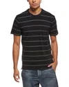 Rag & Bone Hemp Stripe Classic T-shirt In Multi