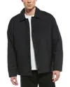 Rag & Bone Henderson Wool-blend Shirt Jacket In Black