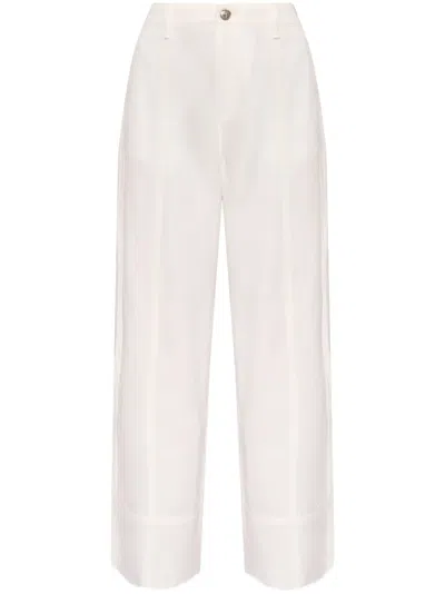 Rag & Bone High-rise Wide-leg Jeans In White