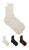 Rag & Bone Hiker Sock 3 Pack In White