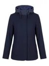 Rag & Bone Hooded Pocket Jacket In Multi