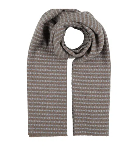 Rag & Bone Horizontal-striped Scarf In Gray