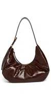 Rag & Bone Hudson Leather Hobo Bag In Brown