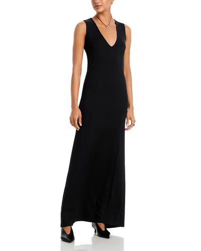 Rag & Bone Hunter Sleeveless Maxi Dress In Black