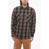 Rag & Bone Icons Cotton Flannel Saharan Overshirt With Tartan Motif