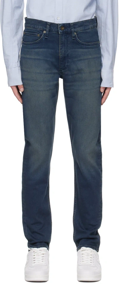 Rag & Bone Indigo Fit 2 Jeans In Zeplin