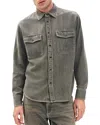Rag & Bone Infuse Denim Jack Regular Fit Button Down Shirt In Gray