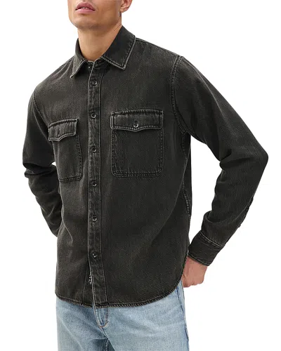 RAG & BONE RAG & BONE INFUSE DENIM SLIM FIT BUTTON DOWN SHIRT