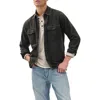 Rag & Bone Infuse Denim Slim Fit Button Down Shirt In Black