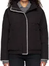 Rag & Bone Black Ingrid Puffer Down Jacket In Black