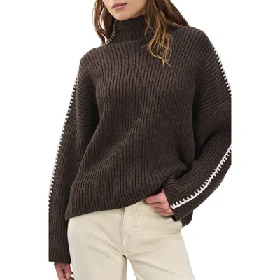 RAG & BONE RAG & BONE INGRID TURTLENECK RIB SWEATER