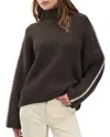 Rag & Bone Ingrid Turtleneck Sweater In Brown