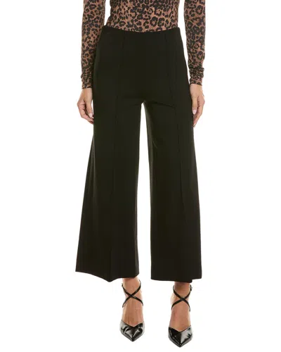 Rag & Bone Irina Cropped Wide Leg Pant In Black