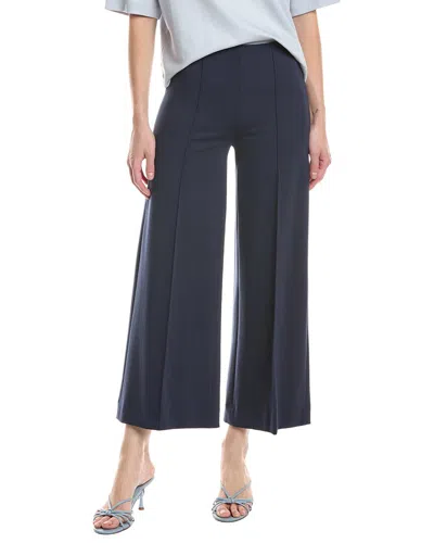 Rag & Bone Irina Cropped Wide Leg Pant In Navy