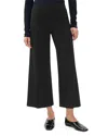 Rag & Bone Irina Cropped Wide Leg Pants In Black