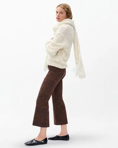 Rag & Bone Irina Leopard-print Kick Flare Pants In Animal Print