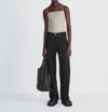 Rag & Bone Irina Ponte Cami In Dust In Black