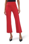Rag & Bone Irina Ponte Kick Flare Pants In Burgundy