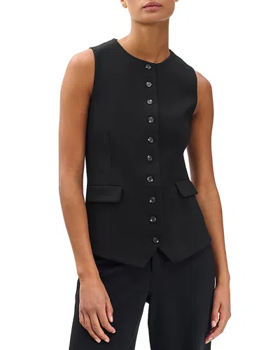 RAG & BONE RAG & BONE IRINA PONTE PLAID LONG VEST