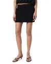 Rag & Bone Irina Ponte Skort In Black