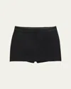 Rag & Bone Irina Ponte Skort In Black