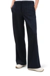 Rag & Bone Irina Ponte Wide Legs Pants In Black