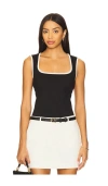 Rag & Bone Irina Sport Tank In Black