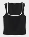 Rag & Bone Irina Sport Tank Top In Black