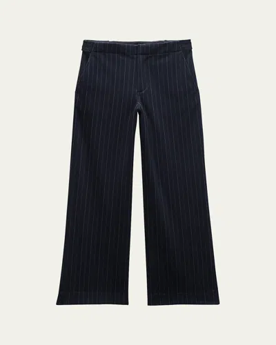 Rag & Bone Irina Tailored Ponte Pants In Blue