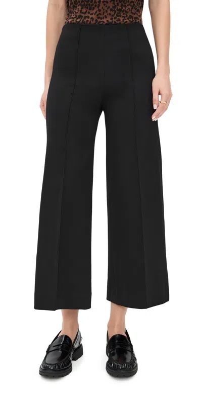 Rag & Bone Irina Wideleg Culotte Pants Black