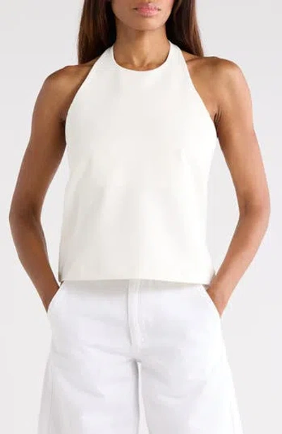 Rag & Bone Iris Ponte Halter Top In Multi