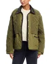 Rag & Bone Ivy Mixed Media Jacket - Exclusive In Green