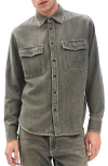 Rag & Bone Jack Denim Shirt In Gray