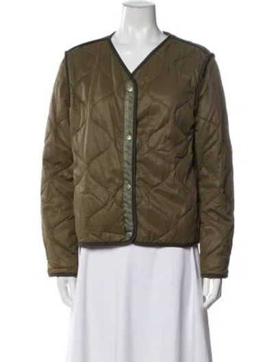 Pre-owned Rag & Bone Jacket In Green